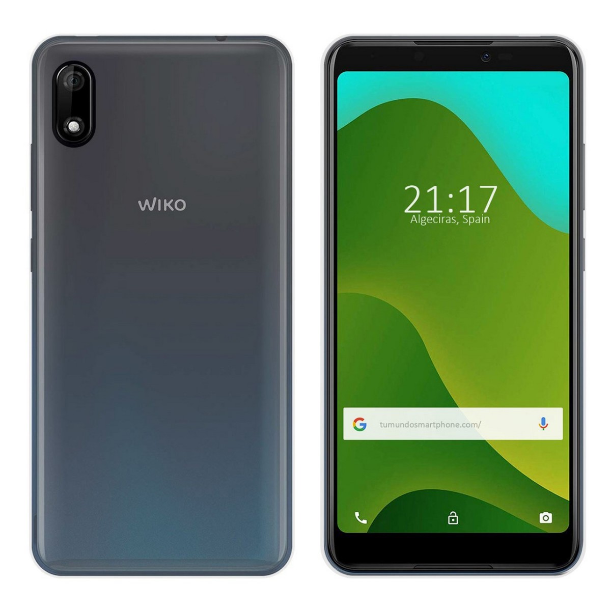 Funda Gel Tpu Fina Ultra-Thin 0,5mm Transparente para Wiko Y70