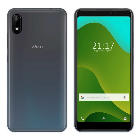 Funda Gel Tpu Fina Ultra-Thin 0,5mm Transparente para Wiko Y70