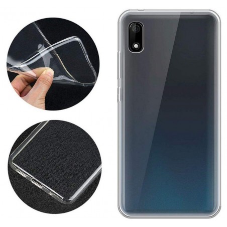 Funda Gel Tpu Fina Ultra-Thin 0,5mm Transparente para Wiko Y70
