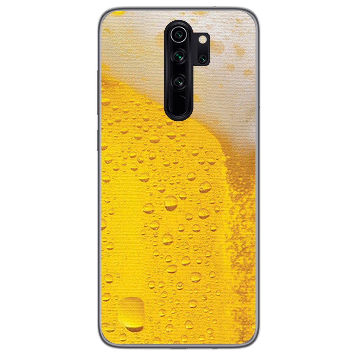 Funda Gel Tpu para Xiaomi Redmi Note 8 Pro diseño Cerveza Dibujos