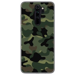 Funda Gel Tpu para Xiaomi Redmi Note 8 Pro diseño Camuflaje Dibujos