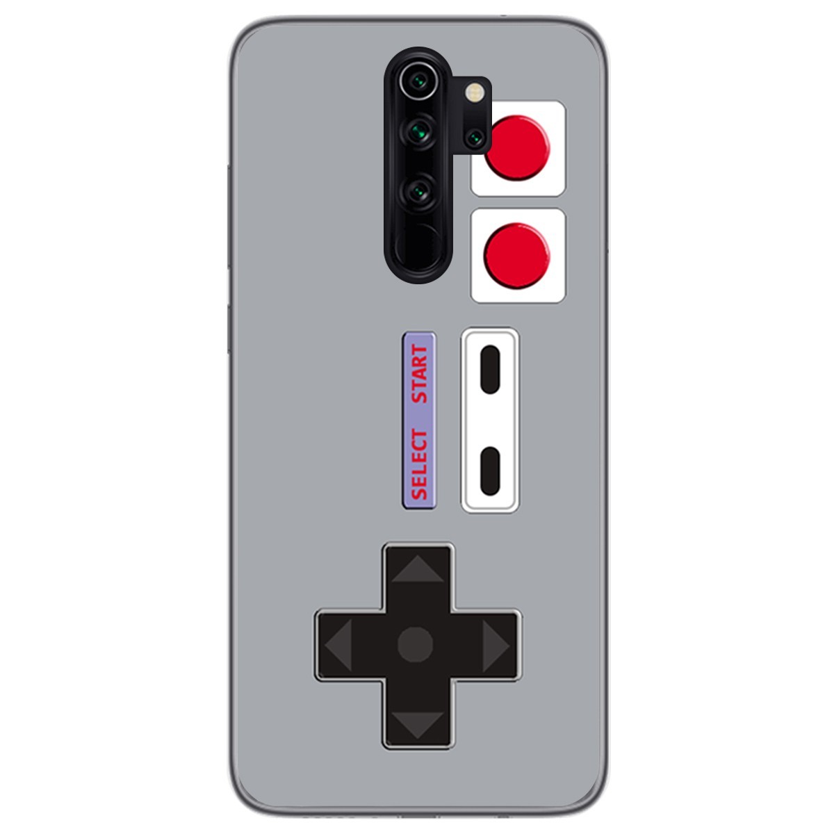 Funda Gel Tpu para Xiaomi Redmi Note 8 Pro diseño Consola Dibujos