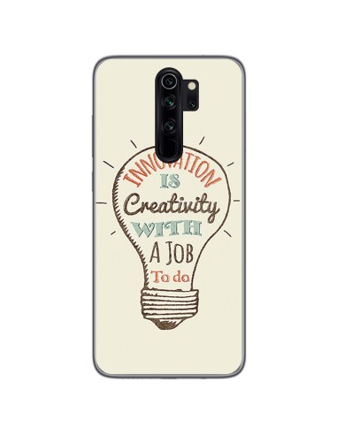 Funda Gel Tpu para Xiaomi Redmi Note 8 Pro diseño Creativity Dibujos