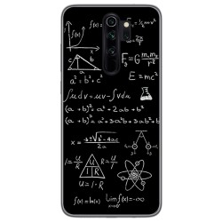 Funda Gel Tpu para Xiaomi Redmi Note 8 Pro diseño Formulas Dibujos
