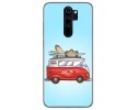 Funda Gel Tpu para Xiaomi Redmi Note 8 Pro diseño Furgoneta Dibujos