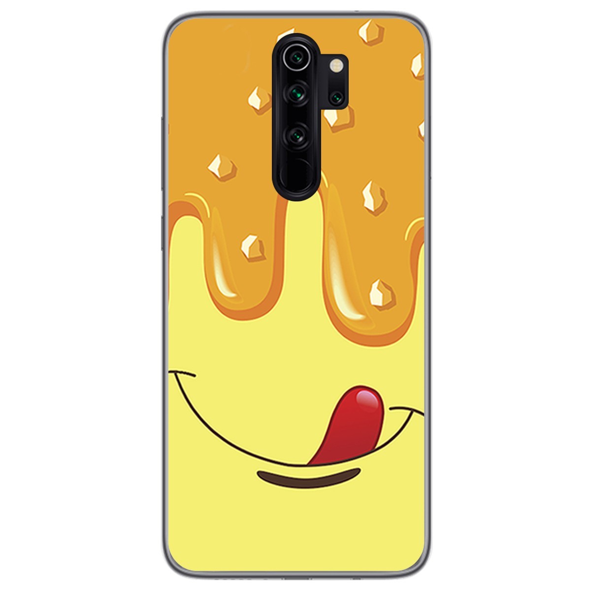 Funda Gel Tpu para Xiaomi Redmi Note 8 Pro diseño Helado Vainilla Dibujos