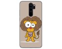 Funda Gel Tpu para Xiaomi Redmi Note 8 Pro diseño Leon Dibujos