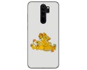 Funda Gel Tpu para Xiaomi Redmi Note 8 Pro diseño Leones Dibujos