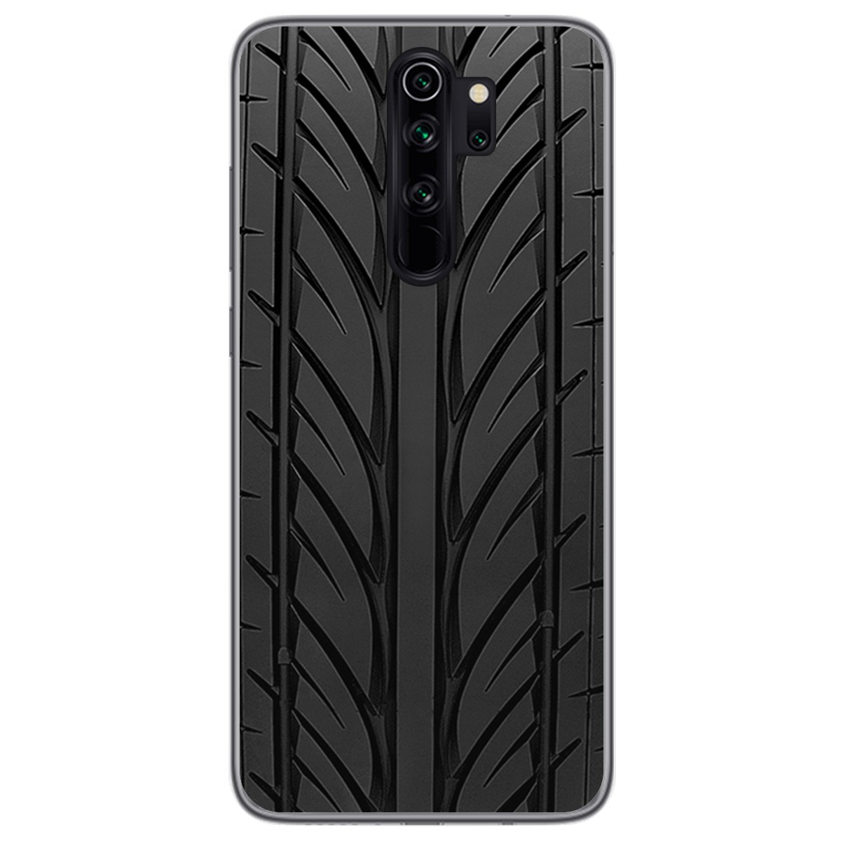 Funda Gel Tpu para Xiaomi Redmi Note 8 Pro diseño Neumatico Dibujos