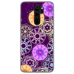 Funda Gel Tpu para Xiaomi Redmi Note 8 Pro diseño Radial Dibujos