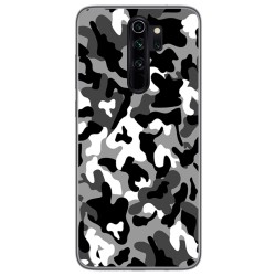 Funda Gel Tpu para Xiaomi Redmi Note 8 Pro diseño Snow Camuflaje Dibujos