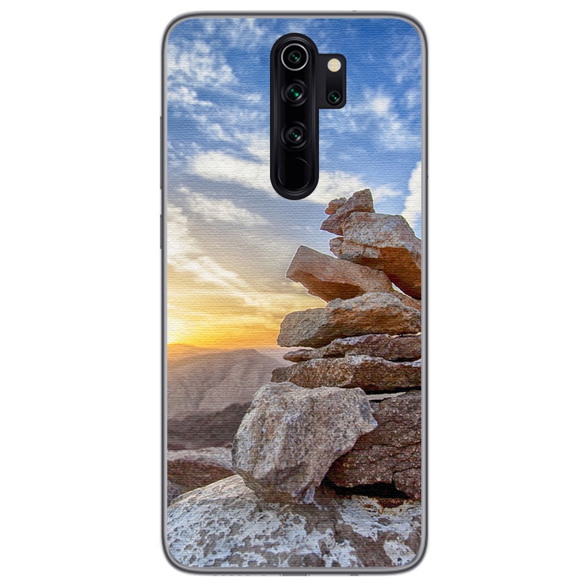 Funda Gel Tpu para Xiaomi Redmi Note 8 Pro diseño Sunset Dibujos
