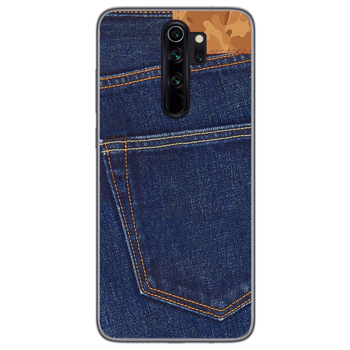 Funda Gel Tpu para Xiaomi Redmi Note 8 Pro diseño Vaquero Dibujos