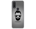 Funda Gel Tpu para Motorola One Action diseño Barba Dibujos