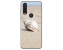 Funda Gel Tpu para Motorola One Action diseño Concha Dibujos