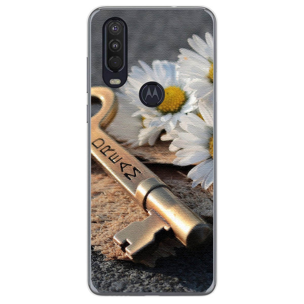 Funda Gel Tpu para Motorola One Action diseño Dream Dibujos