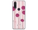 Funda Gel Tpu para Motorola One Action diseño Flores Vintage Dibujos