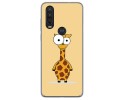 Funda Gel Tpu para Motorola One Action diseño Jirafa Dibujos