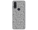 Funda Gel Tpu para Motorola One Action diseño Letras Dibujos