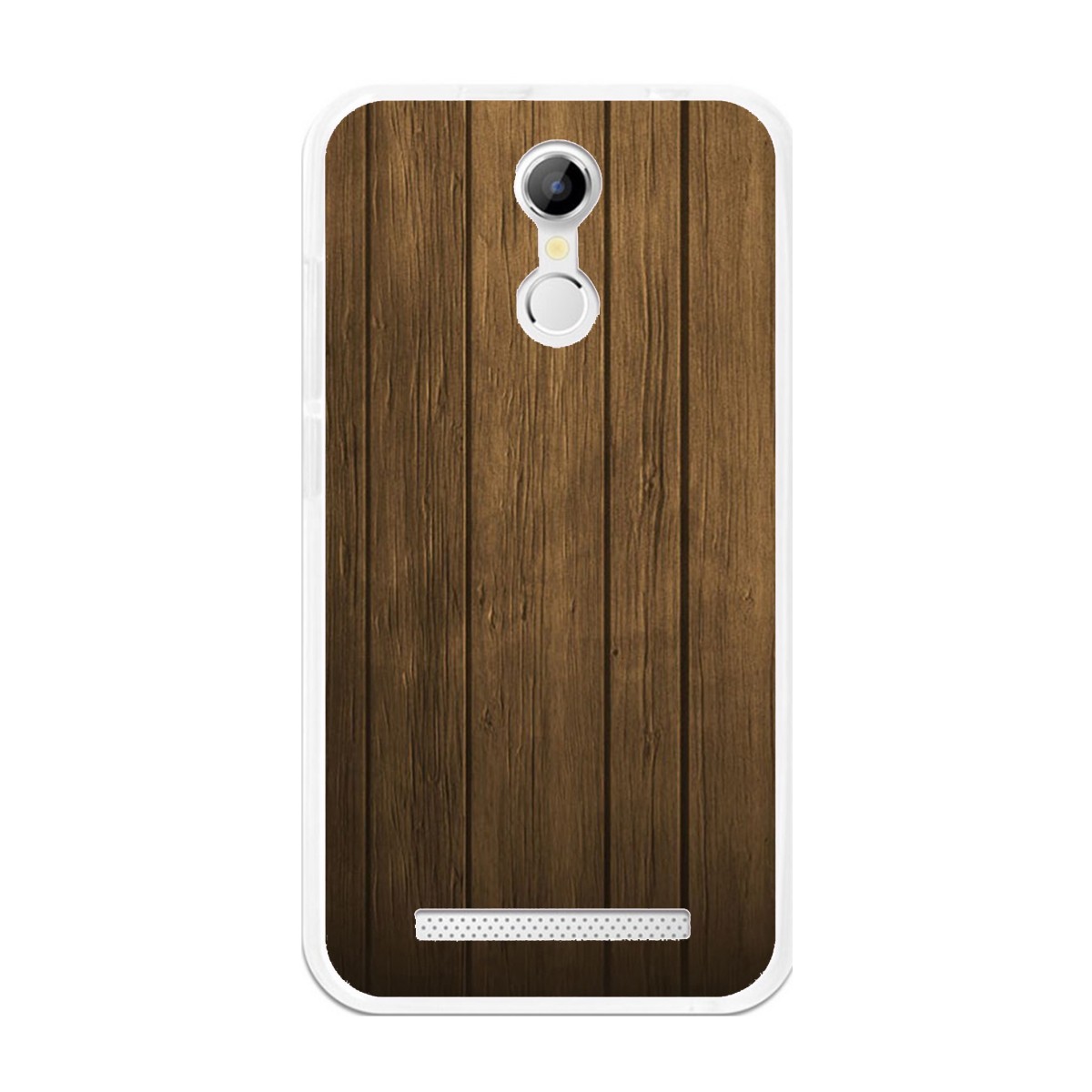 Funda Gel Tpu para Homtom H17 / H17 Pro Diseño Madera Dibujos