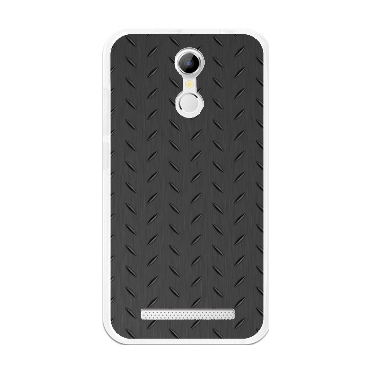Funda Gel Tpu para Homtom H17 / H17 Pro Diseño Metal Dibujos