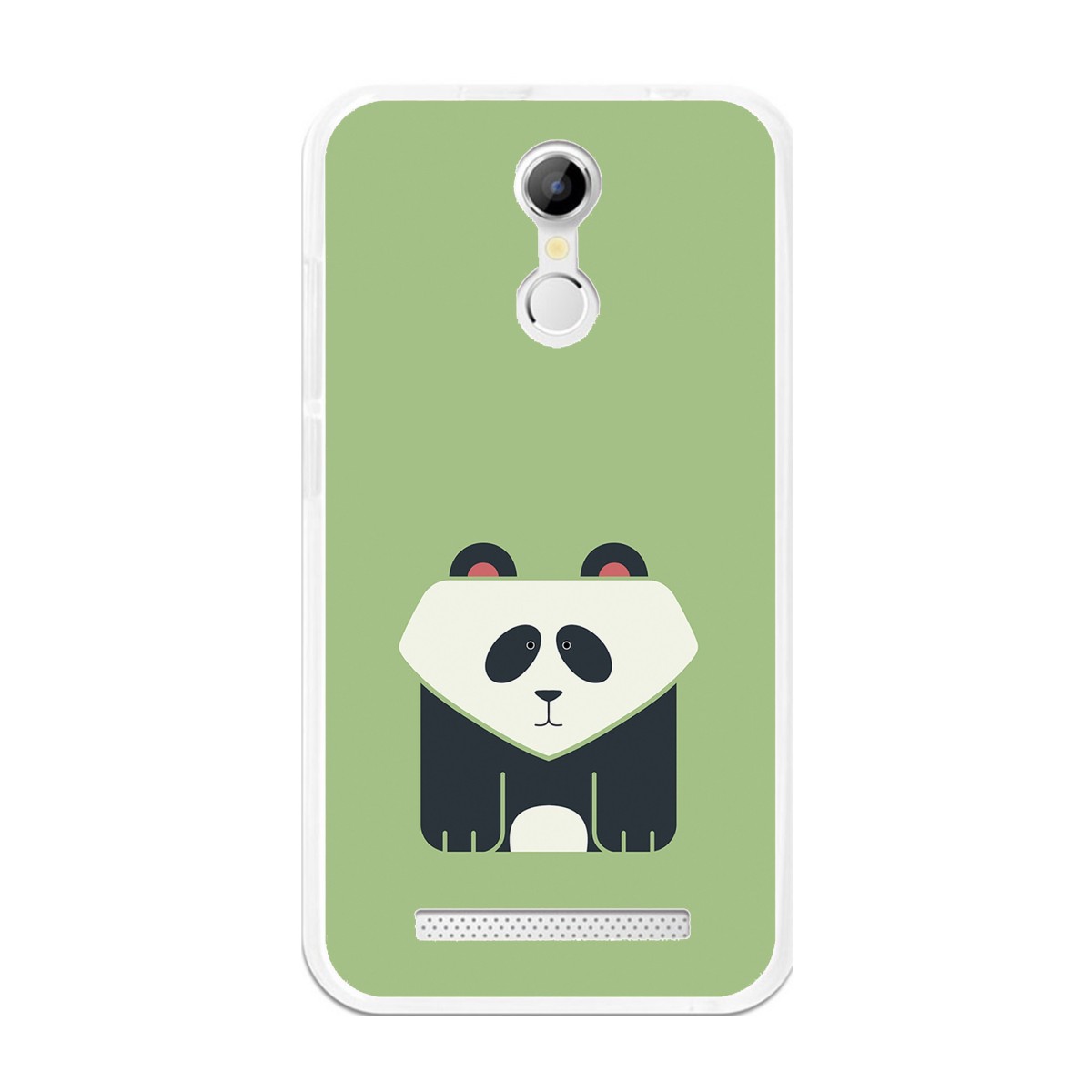 Funda Gel Tpu para Homtom H17 / H17 Pro Diseño Panda Dibujos