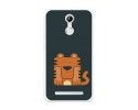 Funda Gel Tpu para Homtom H17 / H17 Pro Diseño Tigre Dibujos