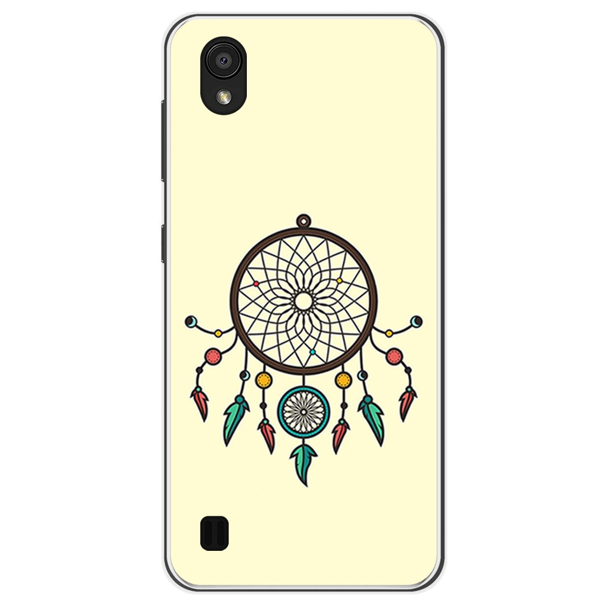 Funda Gel Tpu para Zte Blade A5 2019 diseño Atrapasueños Dibujos
