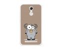 Funda Gel Tpu para Homtom H17 / H17 Pro Diseño Toro Dibujos