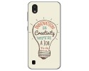 Funda Gel Tpu para Zte Blade A5 2019 diseño Creativity Dibujos
