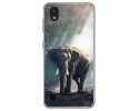 Funda Gel Tpu para Zte Blade A5 2019 diseño Elefante Dibujos