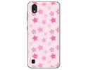 Funda Gel Tpu para Zte Blade A5 2019 diseño Flores Dibujos