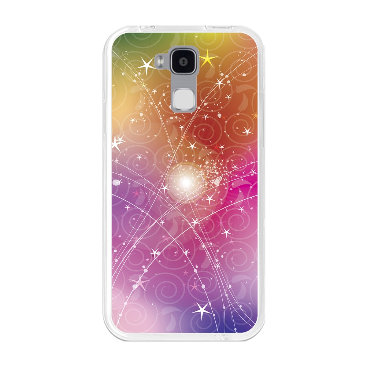 Funda Gel Tpu para Doogee Y6 / Y6C Diseño Abstracto Dibujos