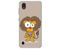 Funda Gel Tpu para Zte Blade A5 2019 diseño Leon Dibujos