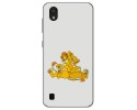 Funda Gel Tpu para Zte Blade A5 2019 diseño Leones Dibujos