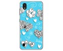 Funda Gel Tpu para Zte Blade A5 2019 diseño Mariposas Dibujos