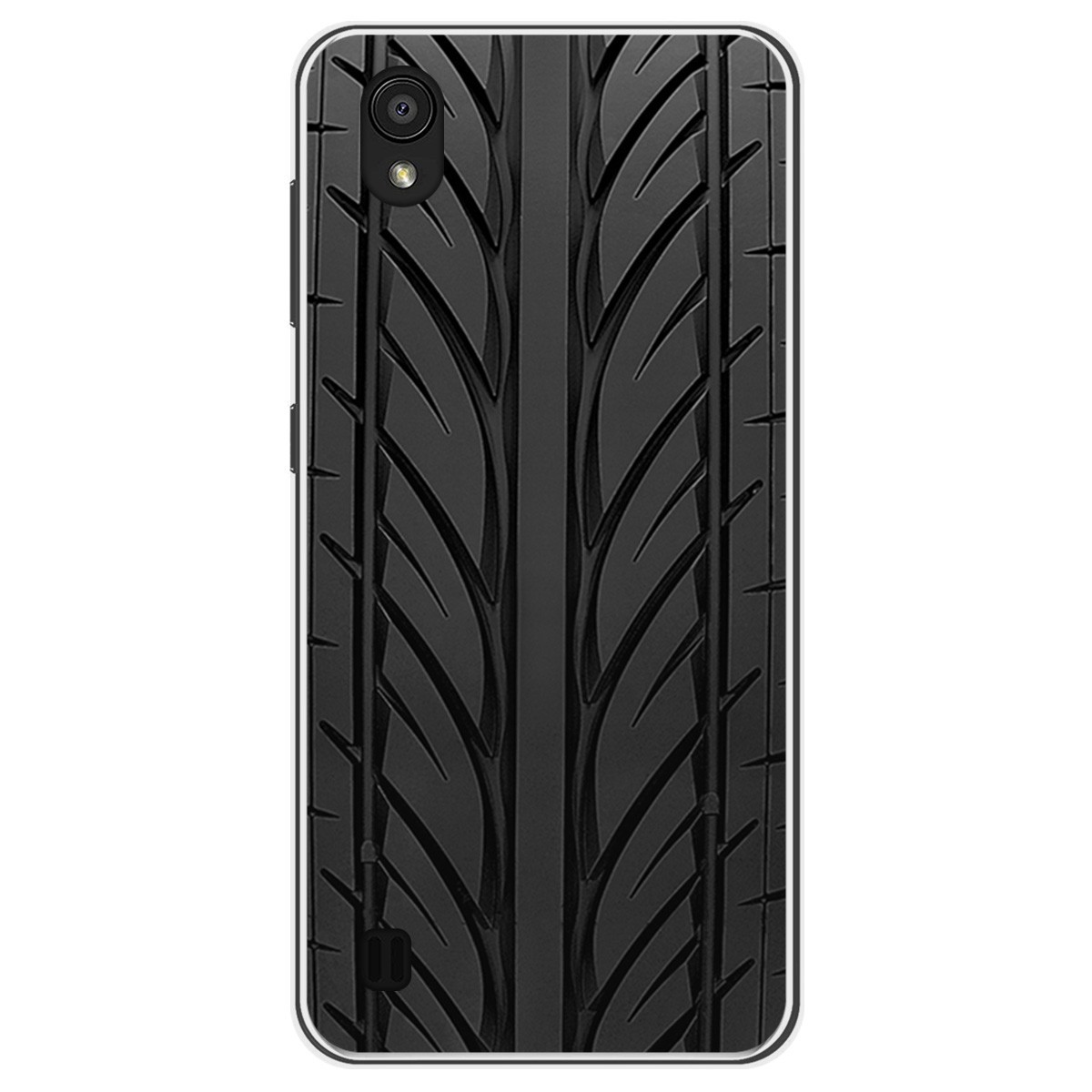 Funda Gel Tpu para Zte Blade A5 2019 diseño Neumatico Dibujos