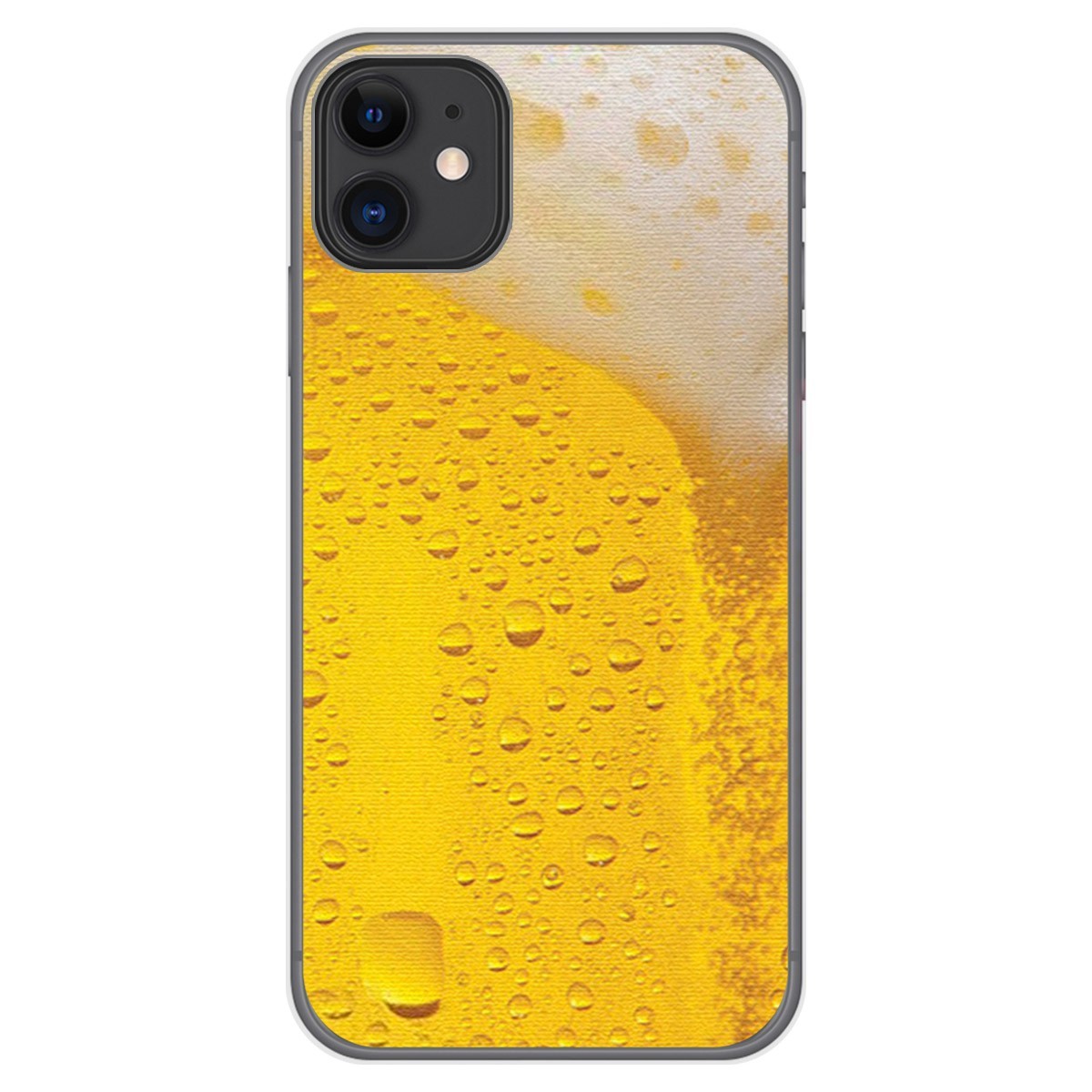Funda Gel Tpu para Iphone 11 (6.1) diseño Cerveza Dibujos