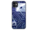 Funda Gel Tpu para Iphone 11 (6.1) diseño Circuito Dibujos