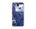 Funda Gel Tpu para Doogee Y6 / Y6C Diseño Circuito Dibujos