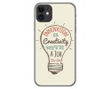 Funda Gel Tpu para Iphone 11 (6.1) diseño Creativity Dibujos