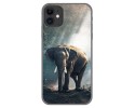 Funda Gel Tpu para Iphone 11 (6.1) diseño Elefante Dibujos