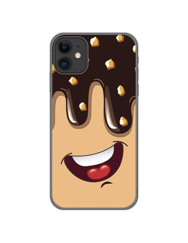 Funda Gel Tpu para Iphone 11 (6.1) diseño Helado Chocolate Dibujos