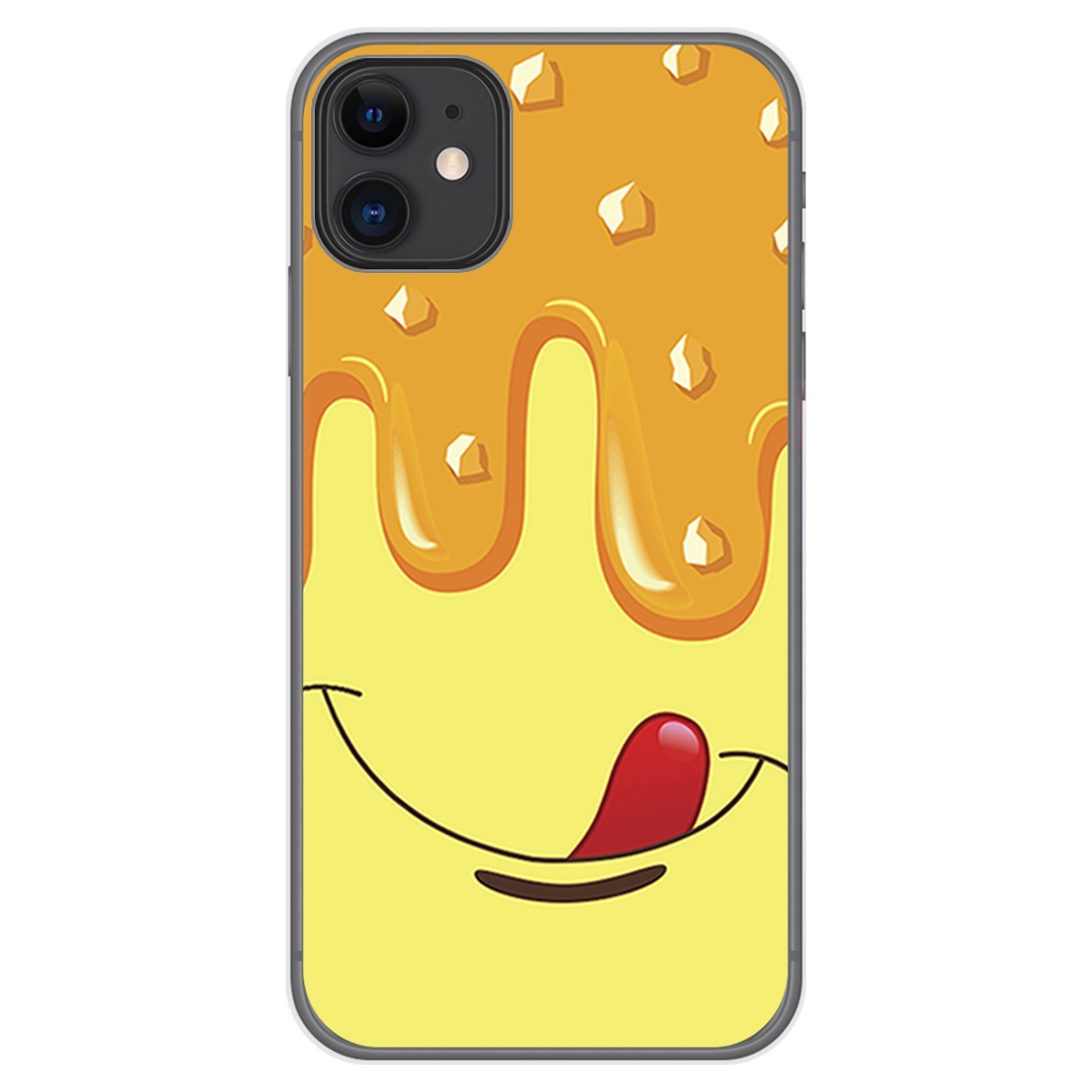 Funda Gel Tpu para Iphone 11 (6.1) diseño Helado Vainilla Dibujos