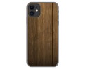 Funda Gel Tpu para Iphone 11 (6.1) diseño Madera Dibujos