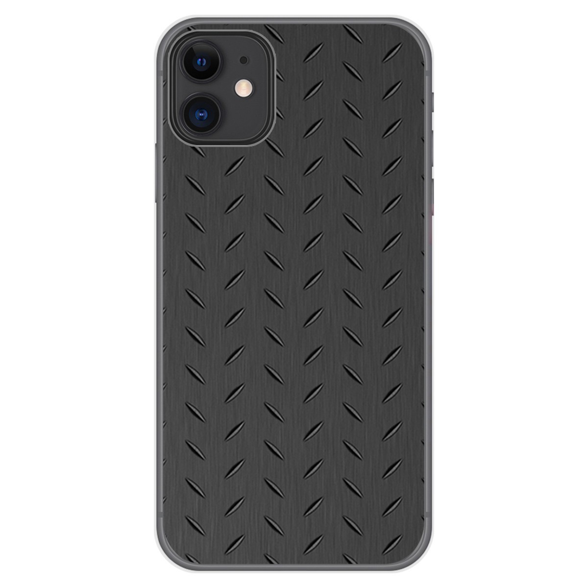 Funda Gel Tpu para Iphone 11 (6.1) diseño Metal Dibujos