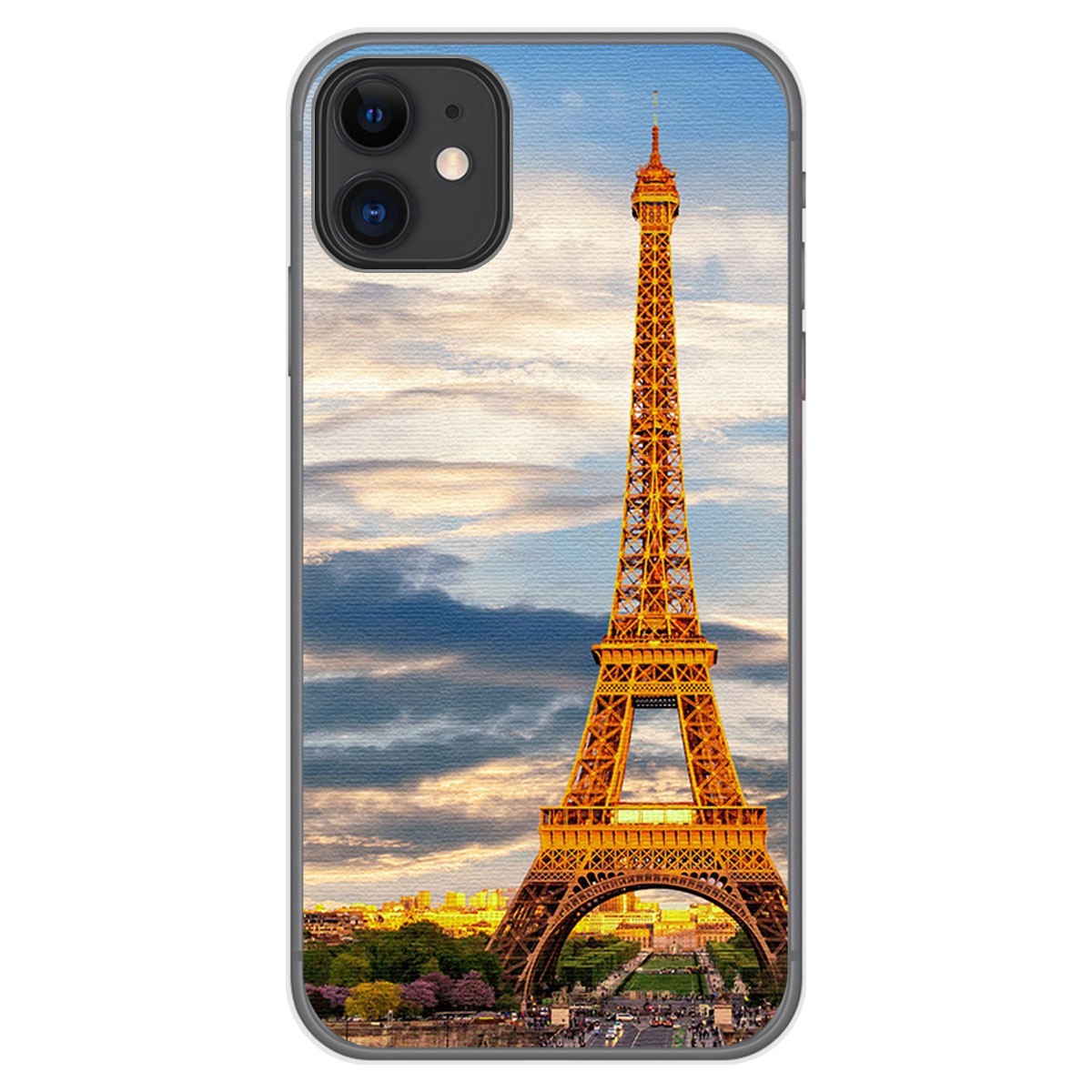 Funda Gel Tpu para Iphone 11 (6.1) diseño Paris Dibujos