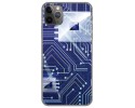 Funda Gel Tpu para Iphone 11 Pro (5.8) diseño Circuito Dibujos