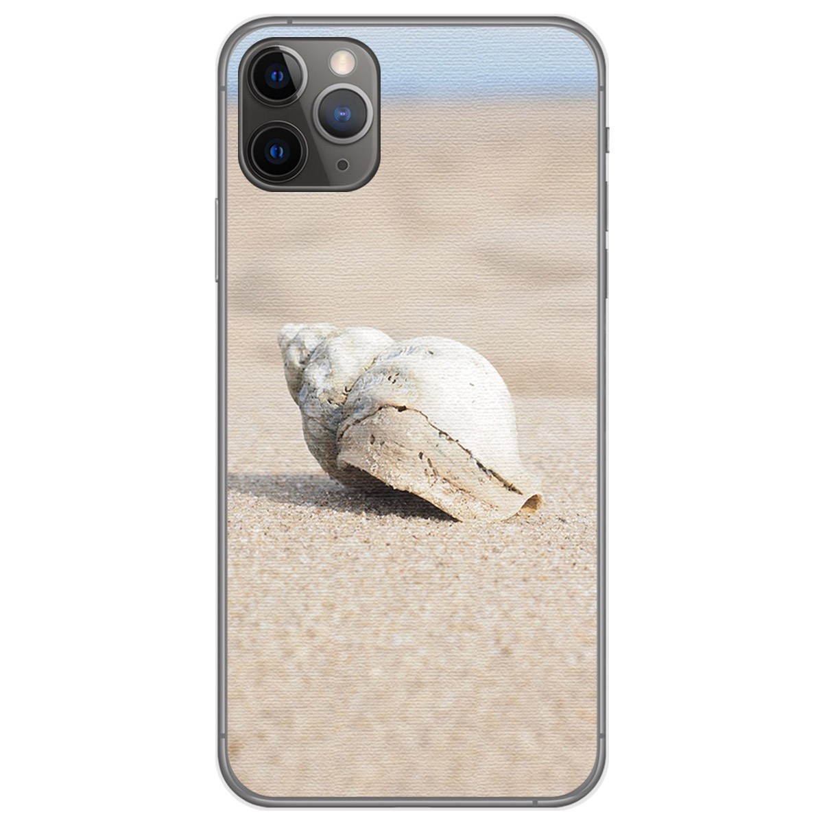 Funda Gel Tpu para Iphone 11 Pro (5.8) diseño Concha Dibujos