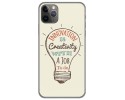 Funda Gel Tpu para Iphone 11 Pro (5.8) diseño Creativity Dibujos